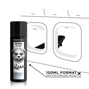 BLACK HOLE - RELAXANT ANAL JOJOBA RELAX BASE SILICONE 100 ML